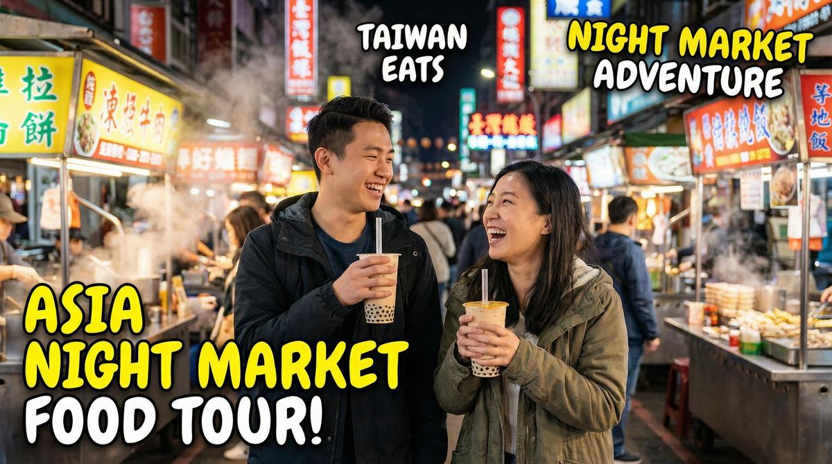 午夜大片旅行视频夜市美食